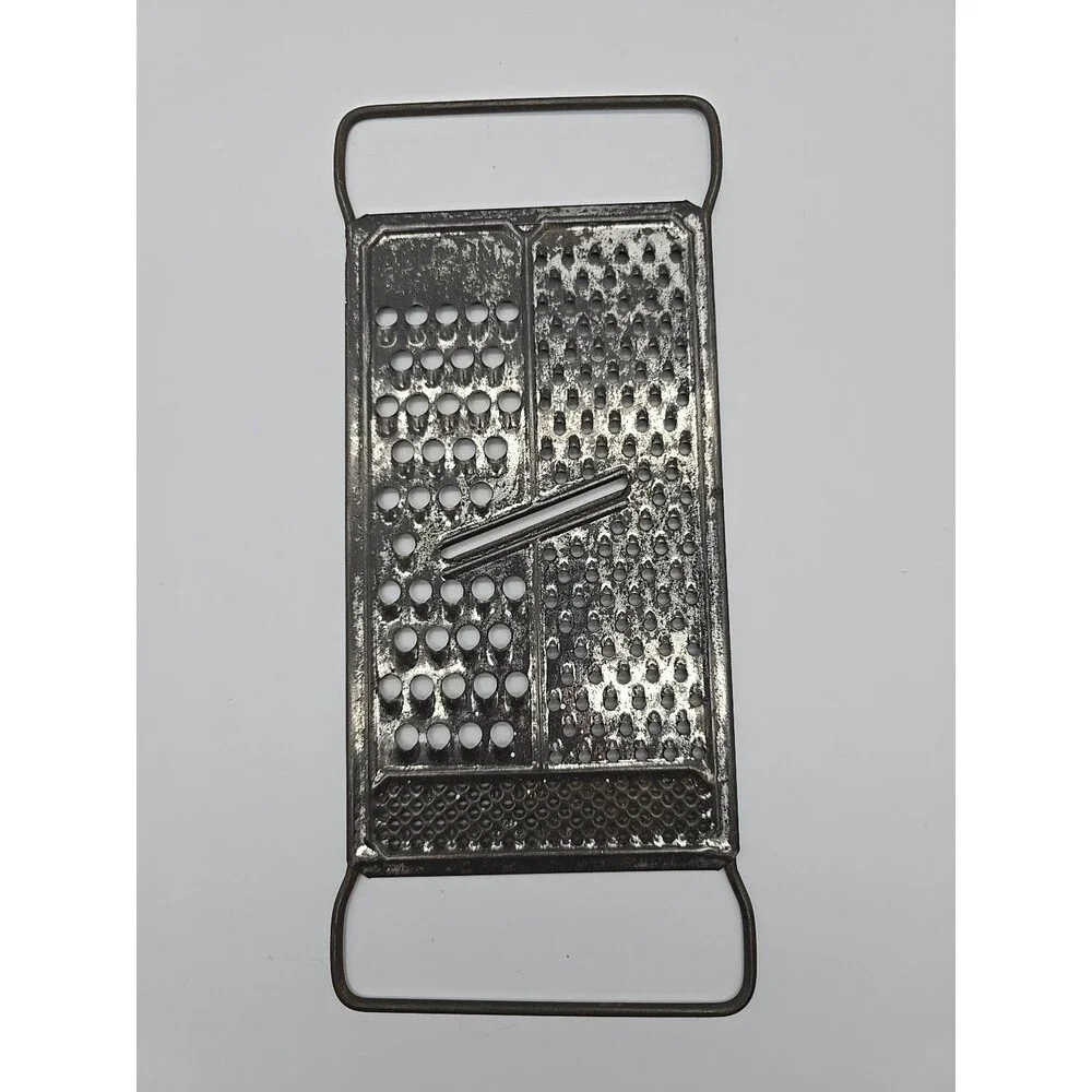 Vintage ALL IN ONE Cheese Grater Slicer Veggies Fruit PAT PEND 10.25